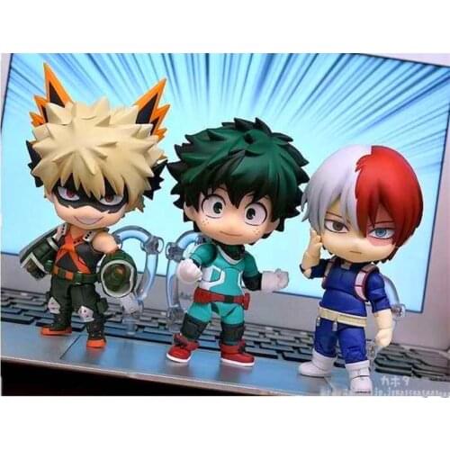 10cm My Hero Academia GSC Anime Figures Bakugou Katsuki Toys Action Movable Boku No Hero Academia Figurine Collection Model Dol