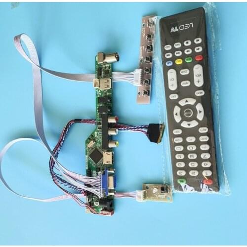 Kit for B101EW05 TV AV remote Audio 1280x800 Controller board Screen LED HDMI panel 40pin LCD USB VGA Monitor Display 10.1"