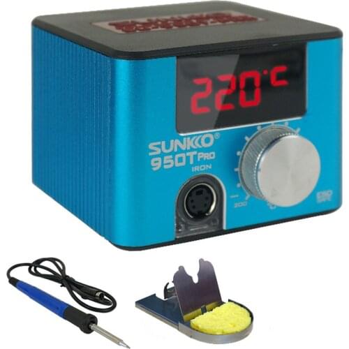 75W Soldering Station Kit 200-480℃ Temperature Adjustment Soldering Station Electric Soldering Iron Set for Factory Production