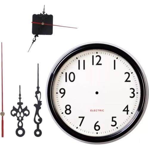 X7JB High Torque Quartz Wall Clock Movement Mechanism with 2 Different Pairs Hands Battery Operated DIY Repair Parts