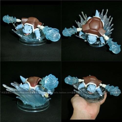 Pokemon Water Type Blastoise Cute Action Figure Ornament Model Toys