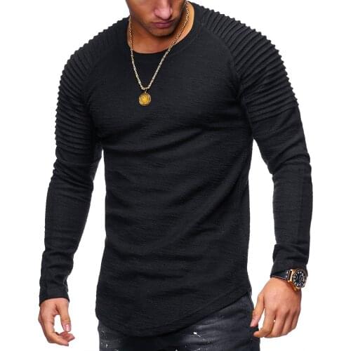MKASS Men's Long T-shirts