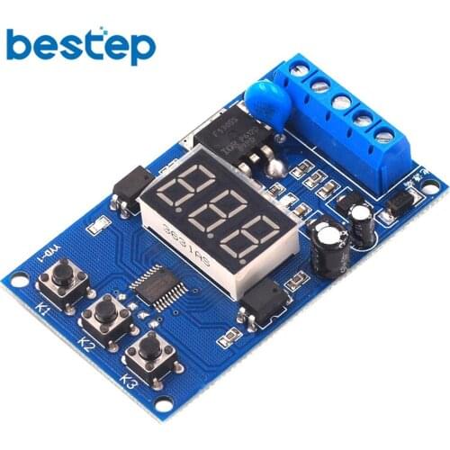 MOS Tube Control Board Instead of Relay Module 12 24V Trigger Cycle Timing Delay Switch