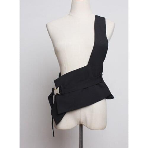 Shoulder Irregular Cut Belt Vest Female Girdle Harajuku Fajas Fajas Reductoras De Barriga Belts for Women 2020