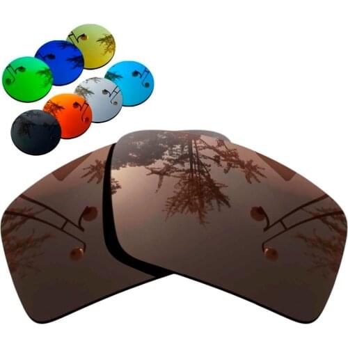 100% Precisely Cut Polarized Replacement Lenses for Eyepatch 2 Sunglasses Brown Color- Choices