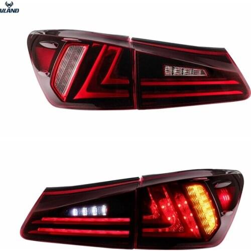 VLAND factory for car accessory taillamp for IS250 led tail light 2006 2007 2008 2009 2010 2011 2012 for IS350 back lamp LED DRL