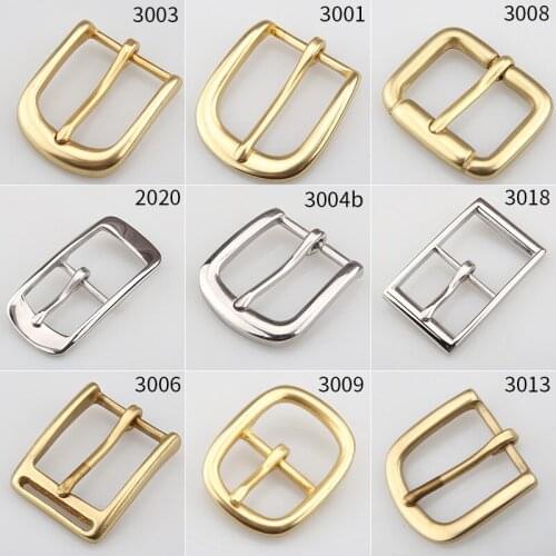 1pcs Solid Brass 30mm Belt Buckle End Bar Heel bar Buckle Single Pin Middle Center Bar Leather Craft Strap Webbing Dog Collar
