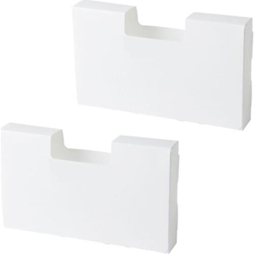 2PCS Plastic Bag Storage Box Organizer Garbage Bags Collection Box Organizer Case Housekeeping Container