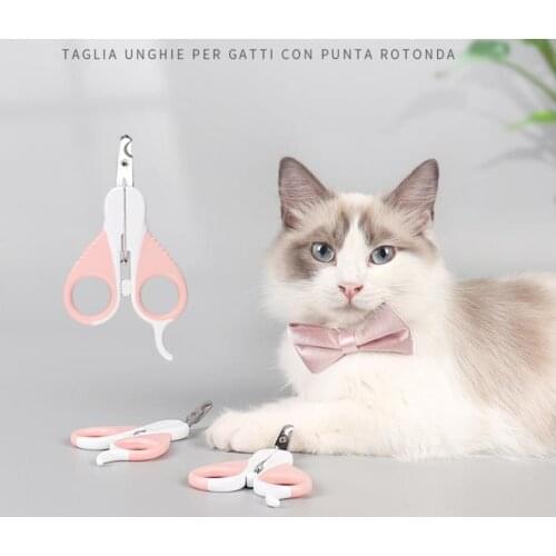2021NEW! Pet Nail Clippers Baby Cat Rabbit Paw Nails Clipper Cat Trimmer Grooming Cutter Pet Nail Claw Scissors For Cat Rabbit