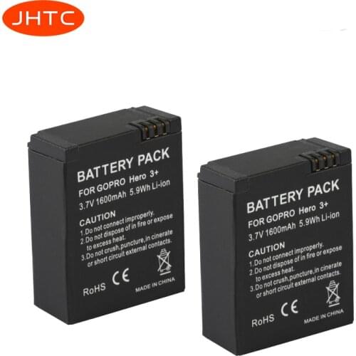 AHDBT-201/301 Camera Battery 1600mAh for Gopro Hero 3 3+ Audit 201/ahdbt-301 for Go Pro 3 3+ Standard Battery