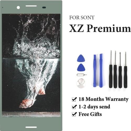 5.5''High Quality Display For Sony XZ Premium G8142 G8141 LCD Touch Screen With Frame Digitizer Assembly Spare Parts