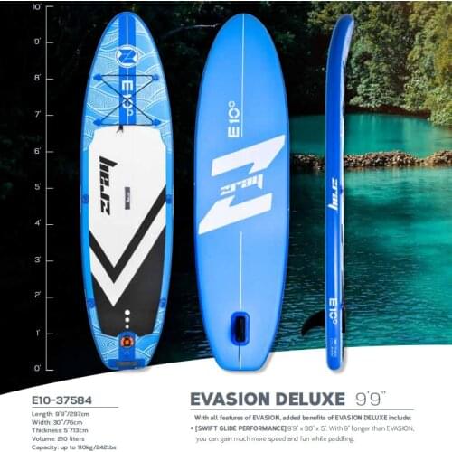 Surf board 297x76x13cm JILONG Z RAY E10 inflatable sup board stand up paddle board surf kayak sport inflatable boat bodyboard