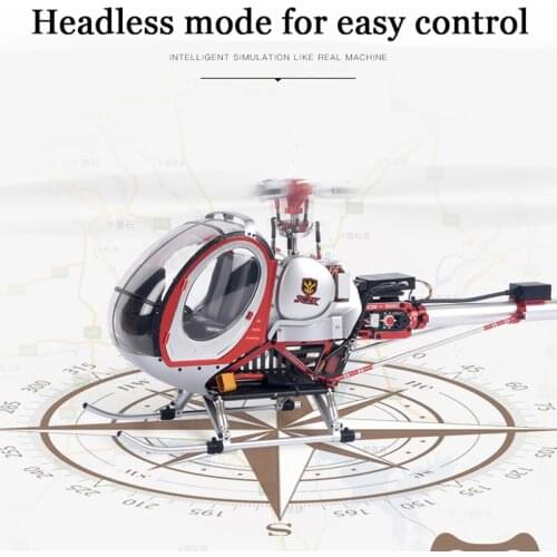 JCZK300C Metal 9CH RC Helicopter 2.4G Brushless RTF Set DFC Electric High Simulation Helicopter 60A ESC/3 blades Drone 450L 470