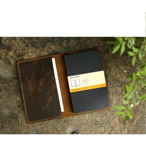 Leather notebook cover for moleskine classic notebook XL size 7.5 x 9.5 inch / leather cover for moleskine XL Journal MXL05S