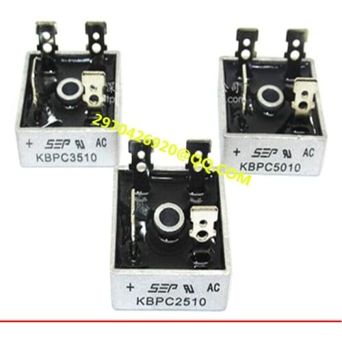 10pcs S15VB100 S25VB100 S35VB100 S50VB100 SKBPC3516 SKBPC5016 KBPC3510 KBPC5010 KBPC3516 square rectifier bridge original spot