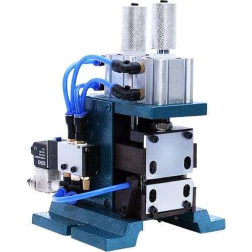 3F vertical core wire stripping machine pneumatic stripping twisting machine small sheath wire wire and cable stripping machine
