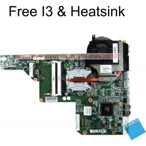 615849-001 605903-001 motherboard for HP G62 G72 CQ62 with I3 heatsink instead of 597674-001 597673-001 610160-001 610161-001