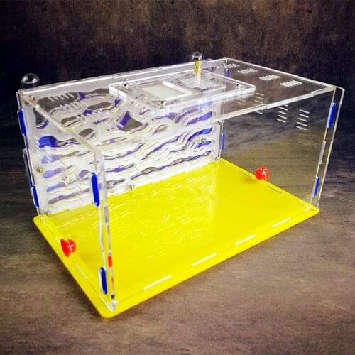 DIY Antgranery Moisture Feeding Area Ant Farm Acrylic Villa Pet Advanced Mania For House Ants Birthday Present Gift