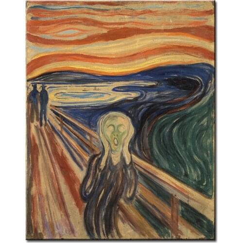 The Scream Edvard Munch wall Picture For Living Room oil painting wall art Print wall painting No Framed