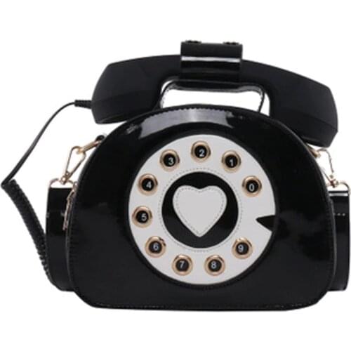 New Design Fun Vintage Sweetheart Phone Style Women Purses and Handbags Shoulder Bag 2020 Fashion Crosbody Bag for Girl Torebka