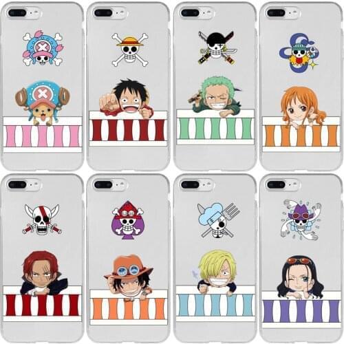One Piece Art Cover Case for Samsung S5 S6 S7 S8 S9 S10 S10E S20 Edge Plus Lite Ultra