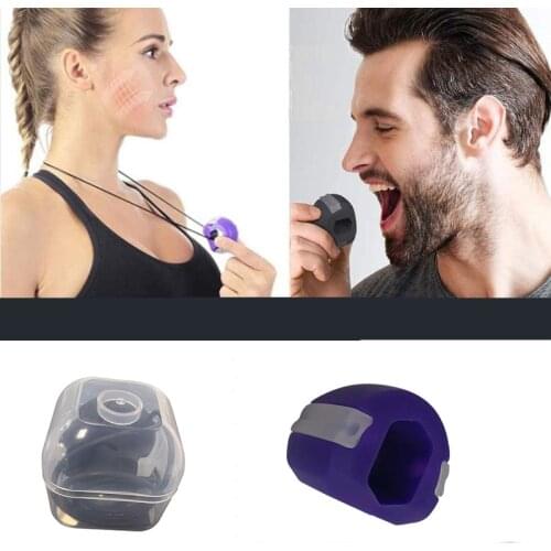 Food Grade Silicone Face Chewing and Shaping Ball Jaw Exerciser Muscles Affected By Training