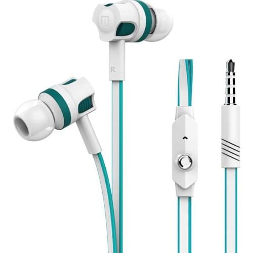 LANGSDOM JM26 Wired Earphones Stereo 3.5mm Gaming Headsets Headphones with In-line Contol & Microphone For iOS Android Phones PC