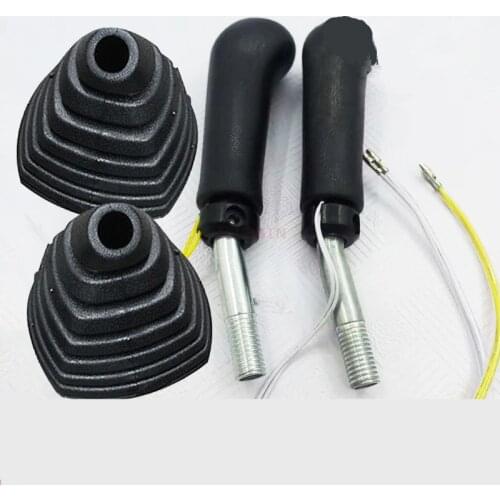 For CATERPILLAR CAT E312D 320 329 330 336D Excavator handle rubber control operation handle dust cover Excavator Accessories