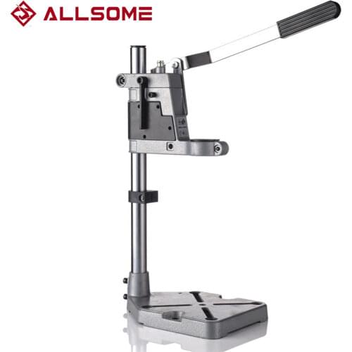 ALLSOME 400mm Electric Drill Stand Power Tools Accessories Bench Drill Press Stand DIY Tool Base Frame Drill Holder Drill Chuck