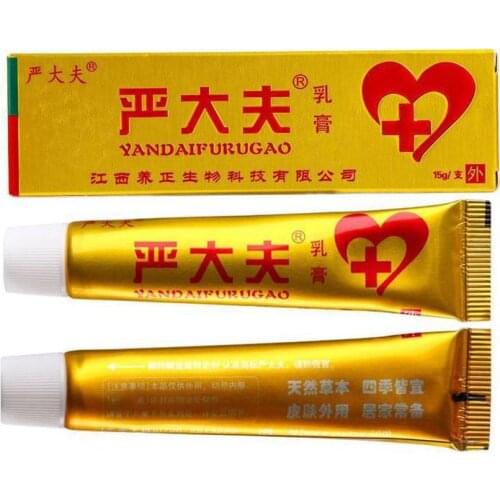 15g/Box Herbal Psoriasis Ointment Cream Dermatitis Eczema Pruritus Cream Hot Psoriasis Cream Treatment Skin Care Cream