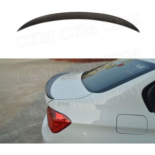 Carbon fiber Rear Spoiler Boot lip Duck wings for BMW 3 Series F30 F80 M3 320i 328i 335i 326D 2012-2018 P Style FRP Spoiler