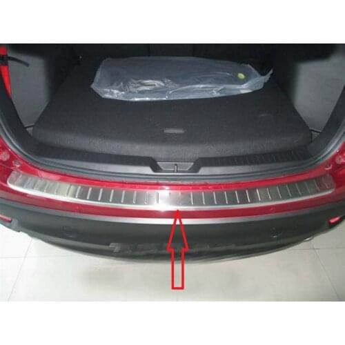 Stainless Steel Rear Bumper Boot Sill Guard Panel Protector for Mazda CX-5 CX5