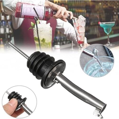 1Pcs Whisky Liquor Oil Wine Bottle Pourer Cap Spout Stopper Mouth Dispenser Bartender Home Party Bar Accessories Barware Cocina