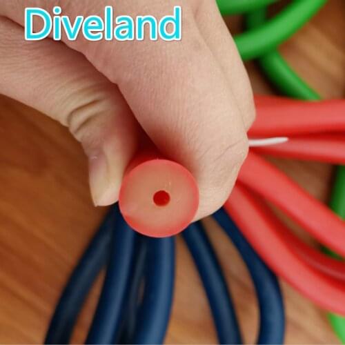 10M/lot Free Fast Shipping spearfishing band sling DIY rubber tube spear gun nature pure latex speargun bands tubes Latex Tubing