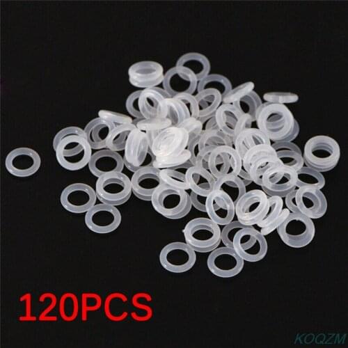 120pcs/bag Rubber O Ring Keyboard Switch Dampeners Keyboards Accessories For Keyboard Dampers Keycap O Ring Replace Part