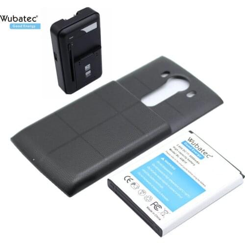 1x 6000mAh BL-45B1F Extended Battery + Back Cover + Universal Charger For LG V10 H901 VS990 H960A LS992 H968 H961N H900 F600K