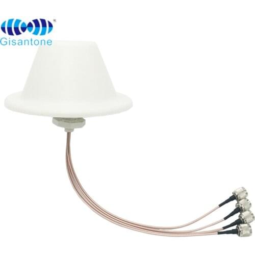 2.4/5.8G 5dBi indoor MIMO omni mounting ceiling antenna with RP-TNC connector