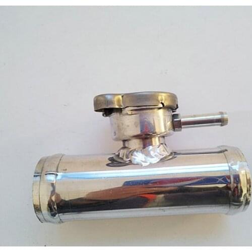 32mm 1-1/4" o.d Aluminum In-Line Radiator Hose Connector fill Filler Neck/ Cap