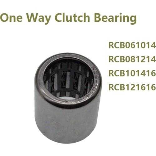 50pcs/lot RCB061014 RCB081214 RCB101416 RCB121616 One Way Clutch Needle Roller bearings Inch Needle Roller Bearing