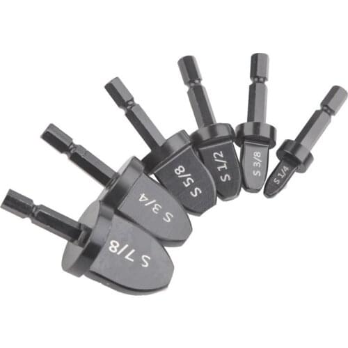 6pcs Imperial Tube Pipe Expander Support for Air Conditioner Conditioning Swaging Tool 7/8 3/4 5/8 1/2 3/8 1/4 Inch