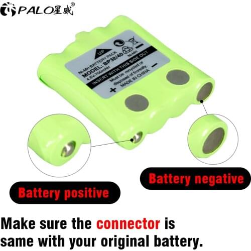 High Capacity Cordless Phone Replacement Battery 4.8V 700mAh Bateria For Uniden BP-40 BT-1013 BT-537 MOTOROLA TLKR T4 T5 T6 T7