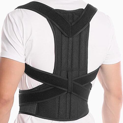 Posture Corrector for Men and Women Back Posture Brace Clavicle Support Stop Slouching and Hunching Adjustable Back Trainer
