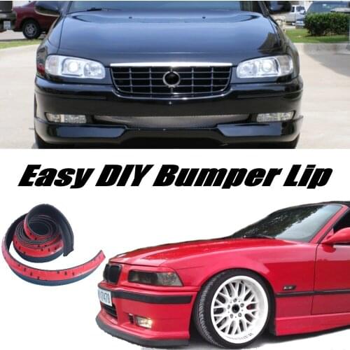 Bumper Lip Deflector Lips For Cadillac Catera Front Spoiler Skirt For Car Tuning View / Body Kit / Strip