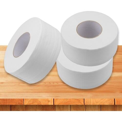 HOOMIN Four-Layers Toilet Roll Paper Towels Skin-Friendly Paper Towels Tissue Roll Wood Pulp Soft Toilet Paper