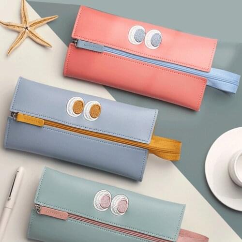 Kawaii Pencil Case Korean Stationery School supplies High Capacity Scuola Cute Popular Pouch material escolar Pen Bag Trousse