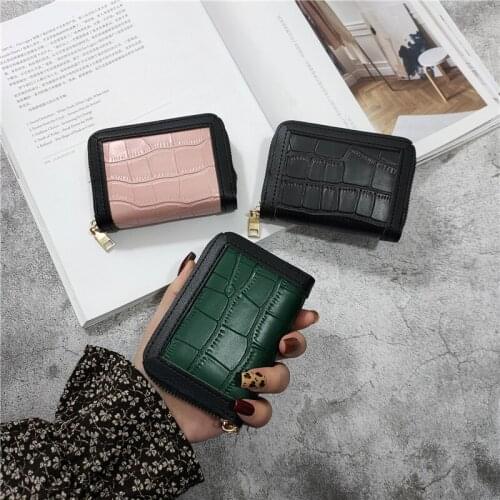 Small Card Bag Female Simple Zipper Coin Purse Multi-card Card Holder Bank Credit Card Case