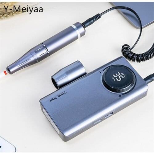 Professional 35000 RPM Rechargeable Portable Nail Drill Machine Electric Nail File Manicure Drill Set Nail Tools For Salon 30