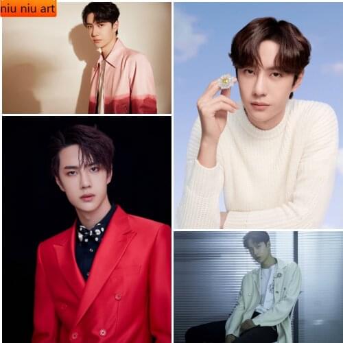 Star Idol Wang Yibo Diamond Painting Diamond Mosaic Cross Stitch Kits Full Diamond Embroidery Room Decoration