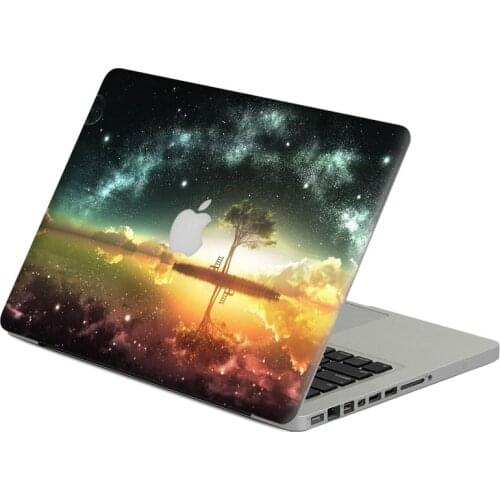 Tree under beautiful sky Laptop Decal Sticker Skin For MacBook Air Pro Retina 11" 13" 15" Vinyl Mac Case Body Full Cover Skin