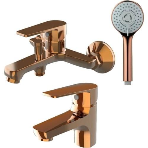Orange Shower Faucets